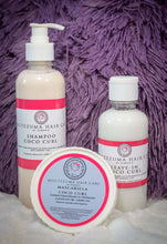 Cargar imagen en el visor de la galería, Coco Curl kit 3 piezas SHampoo, Mascarilla, Leave-In
